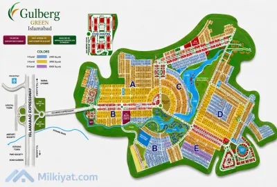 Gulberg Greens Master Plan