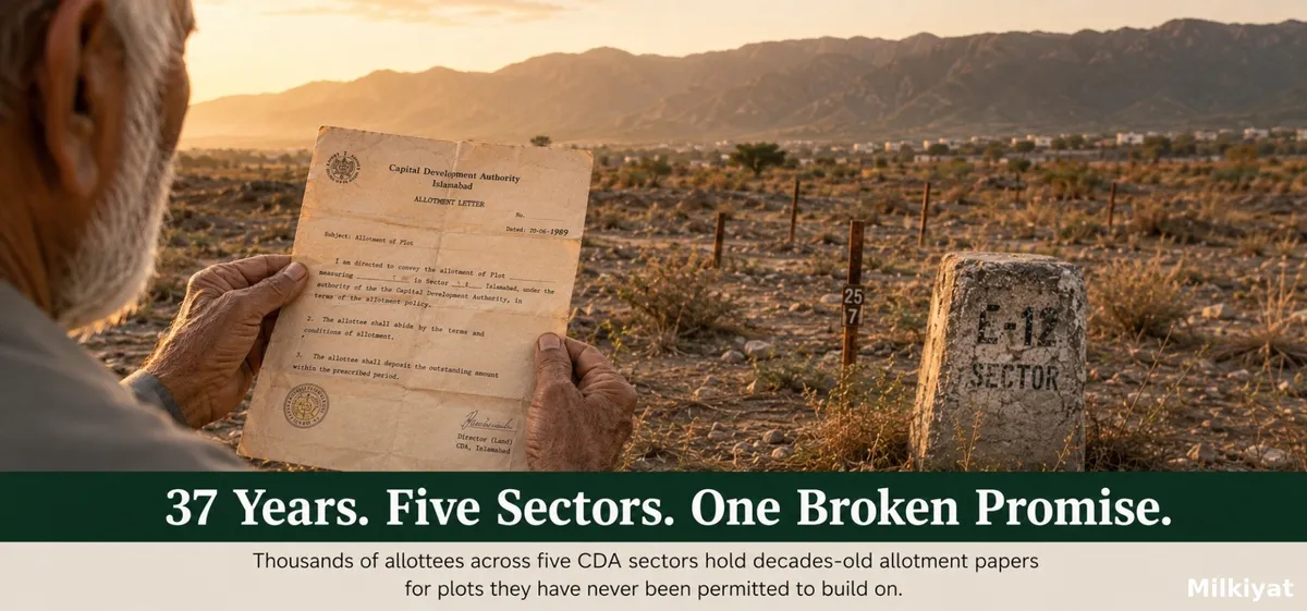 The Long Wait: Inside the Possession Crisis of Islamabad's C-14, C-15, C-16, E-12 and I-12