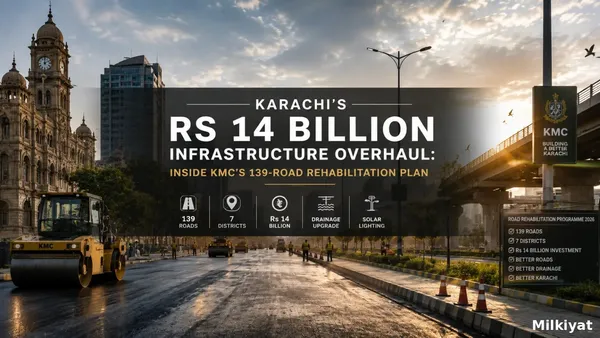 Karachi’s Rs 14 Billion Infrastructure Overhaul: Inside KMC’s 139-Road Rehabilitation Plan