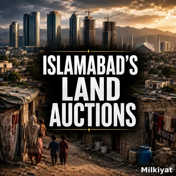 While Islamabad Auctions Prime Land for Profit, Thousands of Its Poorest Residents Fight to Keep a Roof Over Their Heads