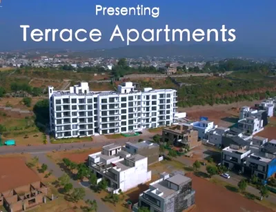 Terrace Apartment Aeriel View