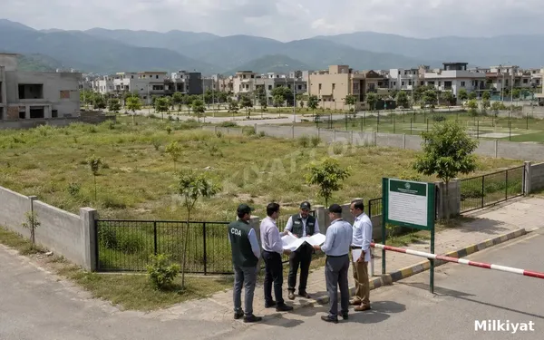 CDA Declares Jinnah Garden-I School, Playground Plots Illegal — Islamabad Buyers Warned 2026