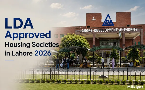 LDA Approved Housing Societies in Lahore 2026