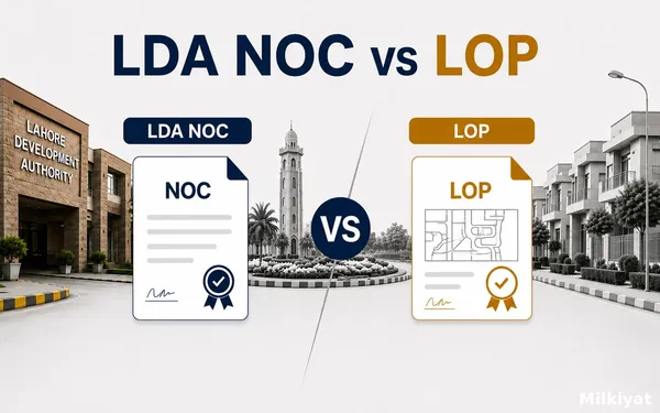 LDA NOC vs LOP: What Lahore Buyers Need to Know