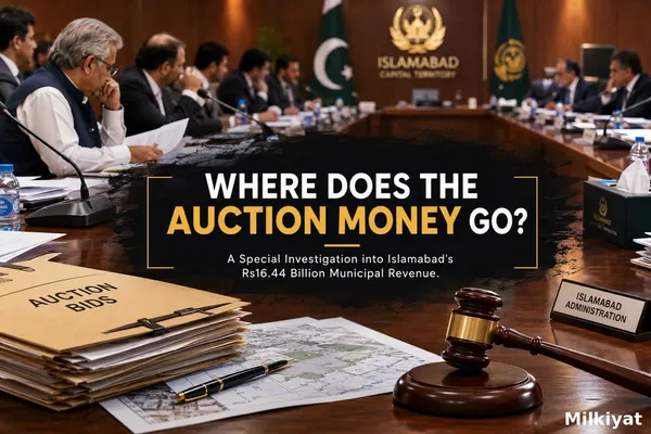 Where Does CDA's Rs16.44 Billion Auction Money Actually Go?