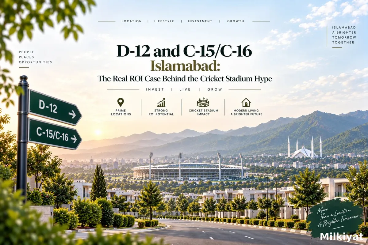 D-12 and C-15/C-16 Islamabad: The Real ROI Case Behind the Cricket Stadium Hype