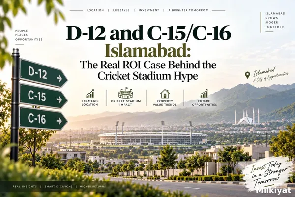 D-12 and C-15/C-16 Islamabad: The Real ROI Case Behind the Cricket Stadium Hype