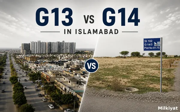 "G-13 vs G-14 in Islamabad: G-14/4 Delivers, G-14/1–3 Still Don't (2026 Update)"