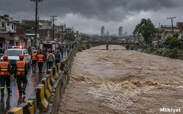 Heavy Rain Triggers Flood Alert in Rawalpindi and Islamabad, Evacuation Ordered