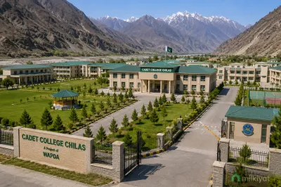 Cadet College Chilas developed by WAPDA for communities around the Diamer-Bhasha Dam project.