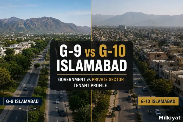 G-9 vs G-10 Islamabad: Government vs Private-Sector Tenant Profile
