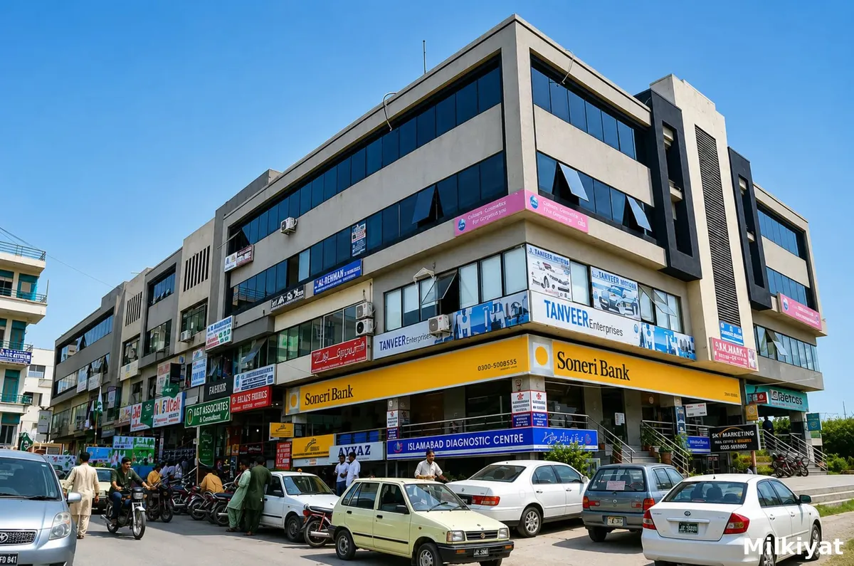 G-10 vs G-11 Islamabad: Markaz Commercial Performance and Shop Rates