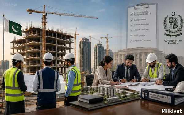 Pakistan Plans Construction Industry Development Board to Regulate Building Standards