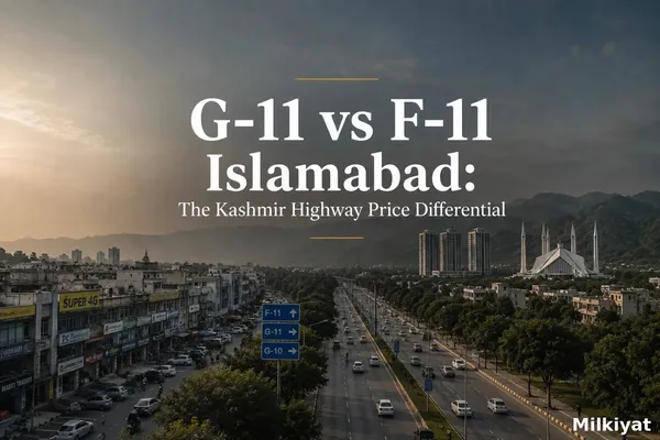 G-11 vs F-11 Islamabad: The Kashmir Highway Price Differential