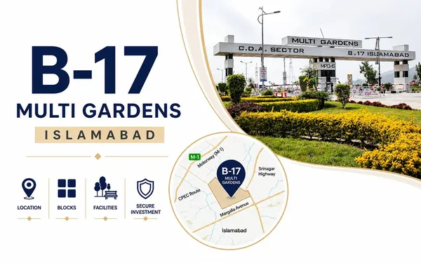 B-17 Multi Gardens Islamabad