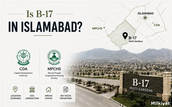 Is B-17 in Islamabad? Understanding Its Location, CDA & MPCHS Status
