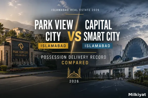 Park View City vs Capital Smart City Islamabad: Possession Delivery Compared