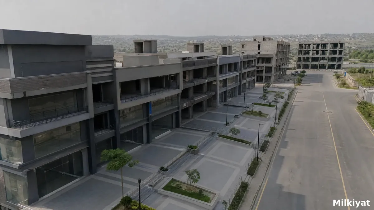 Gulberg Residencia vs Bahria Enclave: Commercial Density Compared