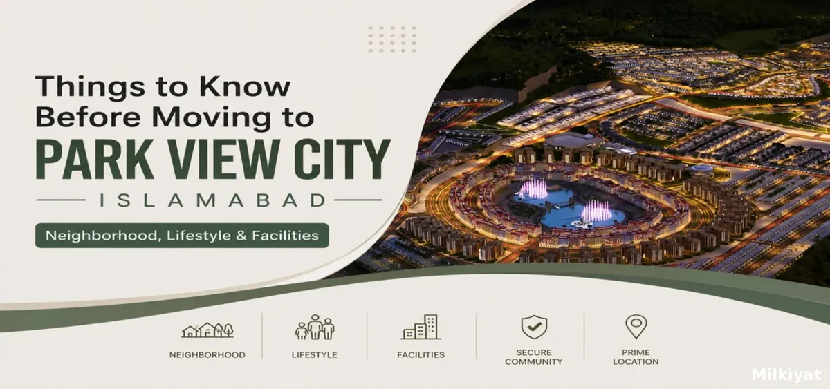 Things to Know Before Moving to Park View City Islamabad: Neighborhood, Lifestyle & Facilities