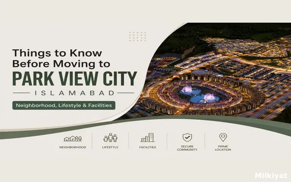 Things to Know Before Moving to Park View City Islamabad: Neighborhood, Lifestyle & Facilities