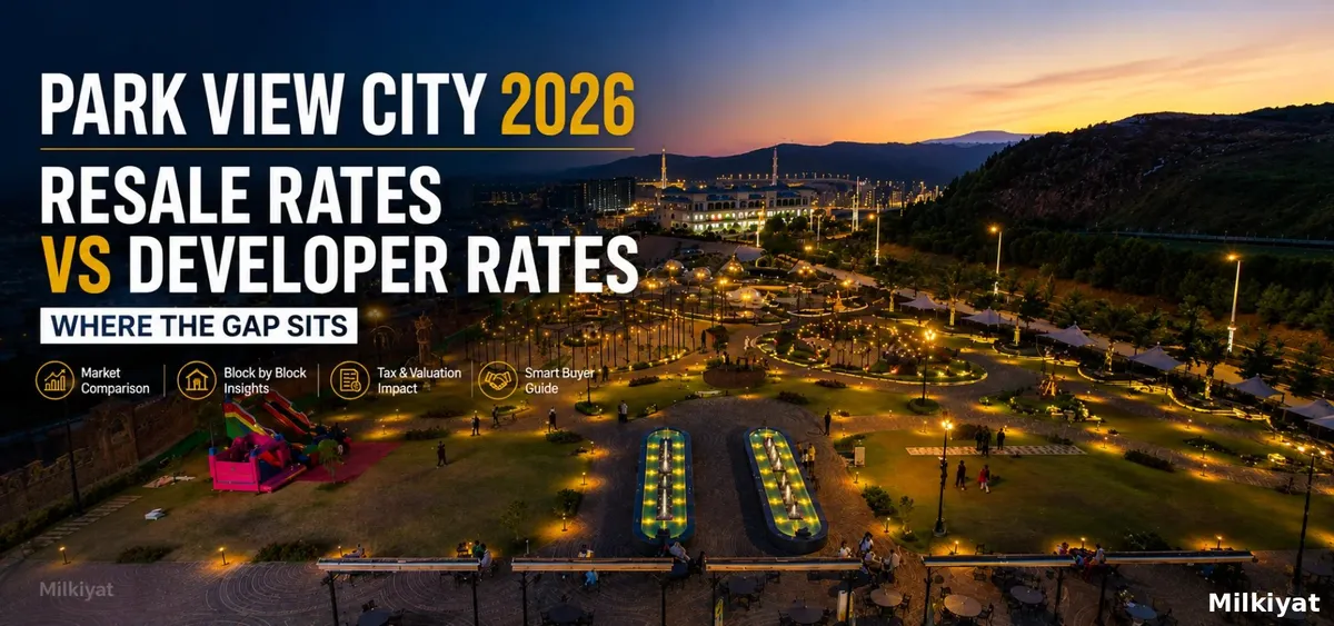 Park View City Resale Rates vs Developer Rates 2026: Where the Gap Sits