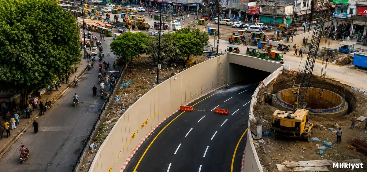 Bhatti Chowk Underpass Opens in Lahore, Improving Access to Data Darbar and Inner City