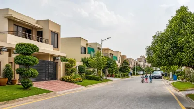 Planned residential street representing the higher-specification Askari 14 rental market .