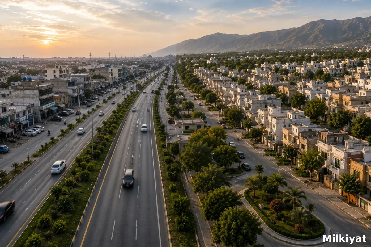 PWD Housing vs Soan Garden: The Islamabad Highway Access Premium