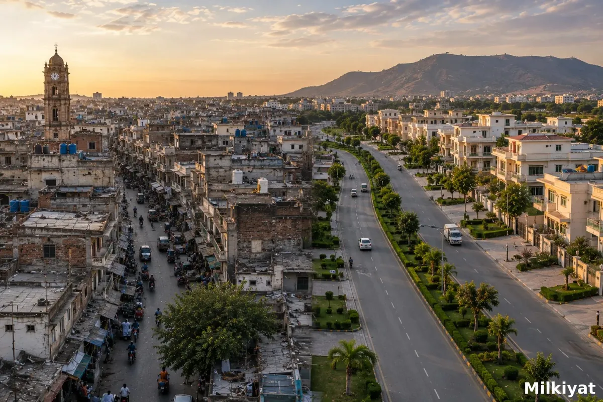 Chaklala Scheme III vs Satellite Town: Old Rawalpindi Redevelopment Economics