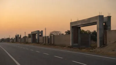 A cluster of similarly named housing societies along the Islamabad Airport corridor, highlighting why buyers should independently verify each project's identity, approval status and property documents.