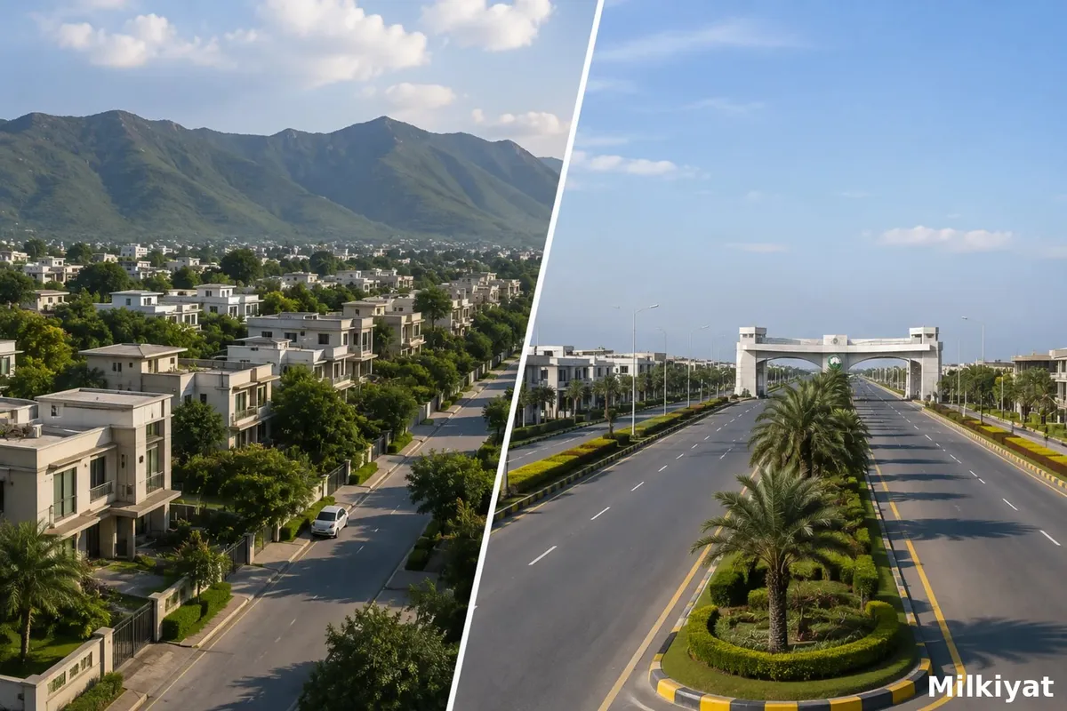 E-11 vs DHA Phase 2 Islamabad: Price Per Marla at Equivalent Title Quality