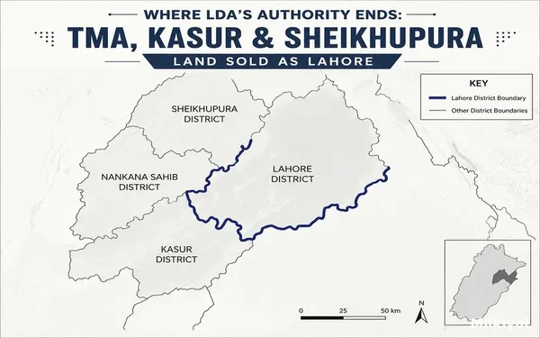 Where LDA's Authority Ends: TMA, Kasur and Sheikhupura Land Sold as Lahore