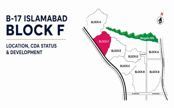 B-17 Islamabad Block F: Location, CDA Status & Development
