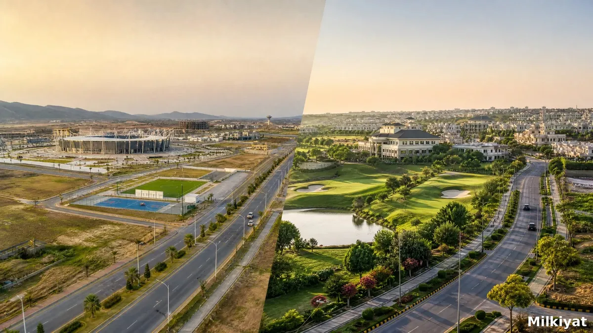 Sports City vs Bahria Town Phase 8: Amenity Led Pricing Compared