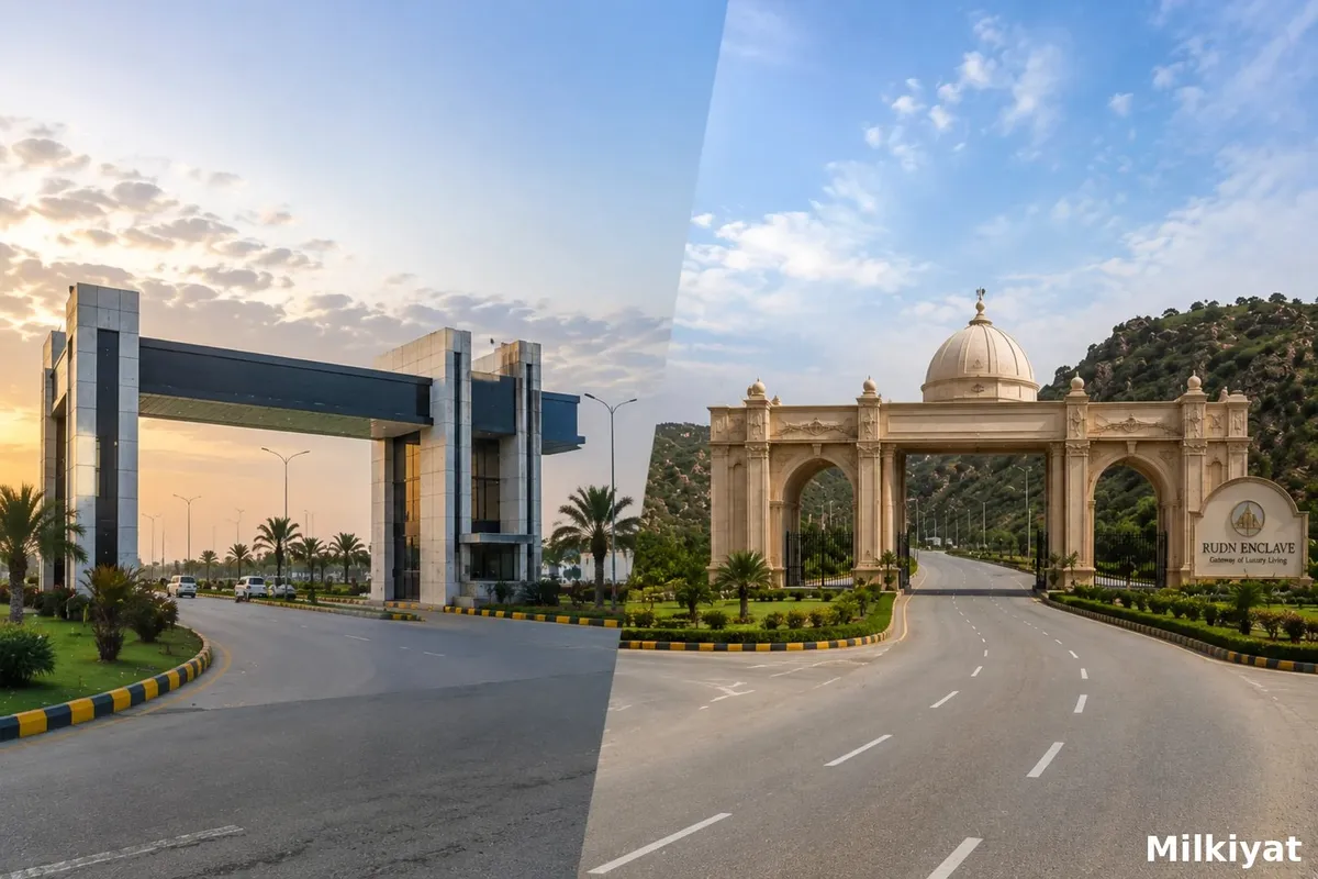 Grand City vs Rudn Enclave: GT Road vs M-2 Access Trade Off