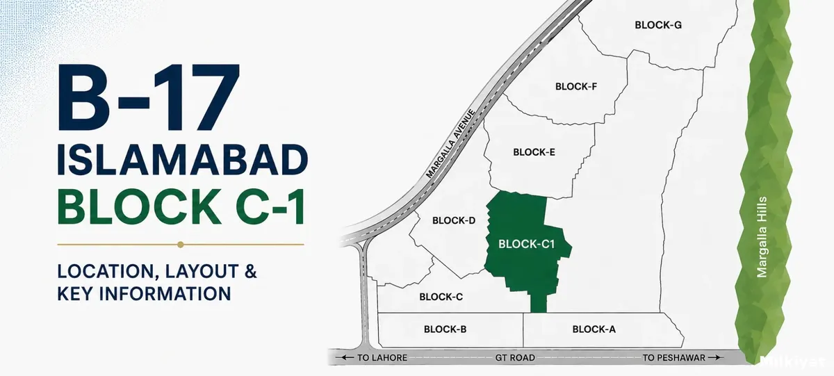B-17 Islamabad Block C-1: Location, Layout & Key Information