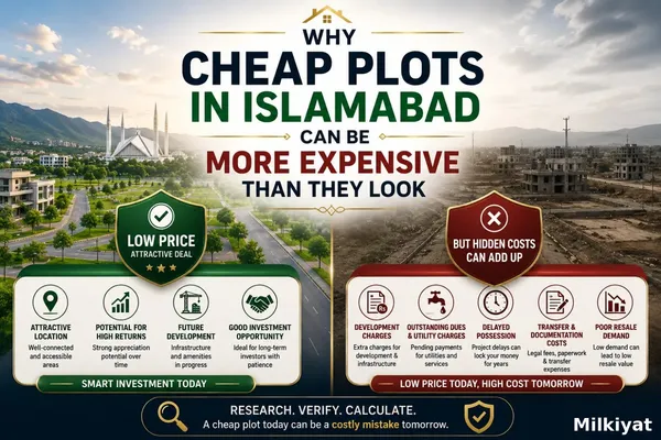 Why Cheap Plots in Islamabad Can Be More Expensive Than They Look