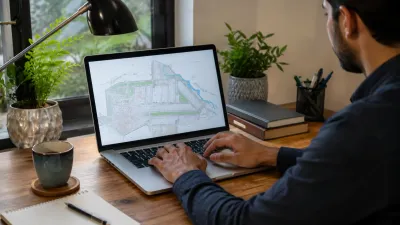 Person checking property verification details online before buying a plot in Islamabad