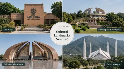 Islamabad cultural landmarks near F-5.