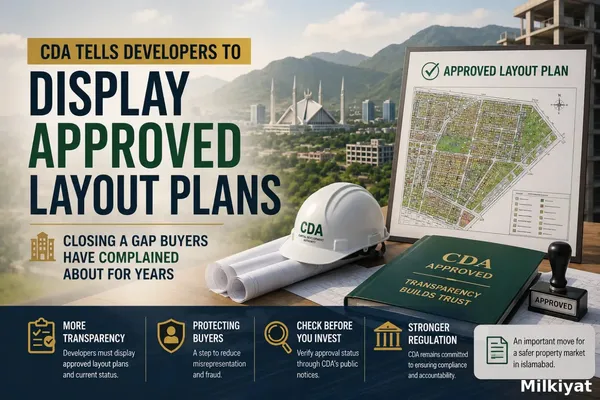 CDA Tells Developers to Display Approved Layout Plans