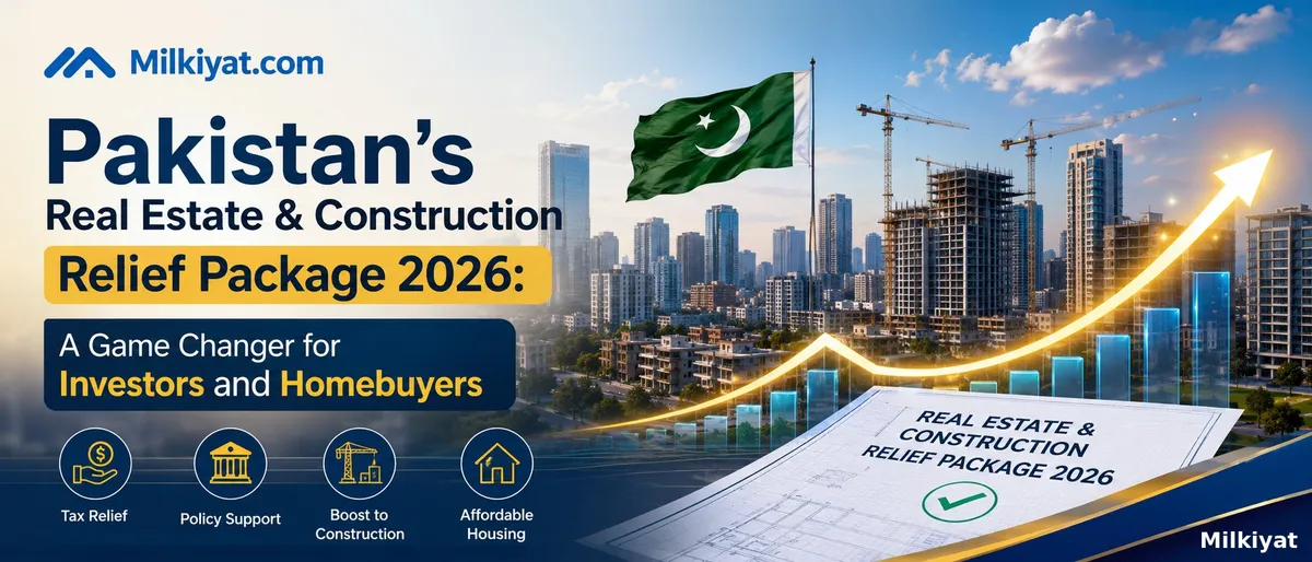 Pakistan’s Real Estate & Construction Relief Package 2026: A Game Changer for Investors and Homebuyers