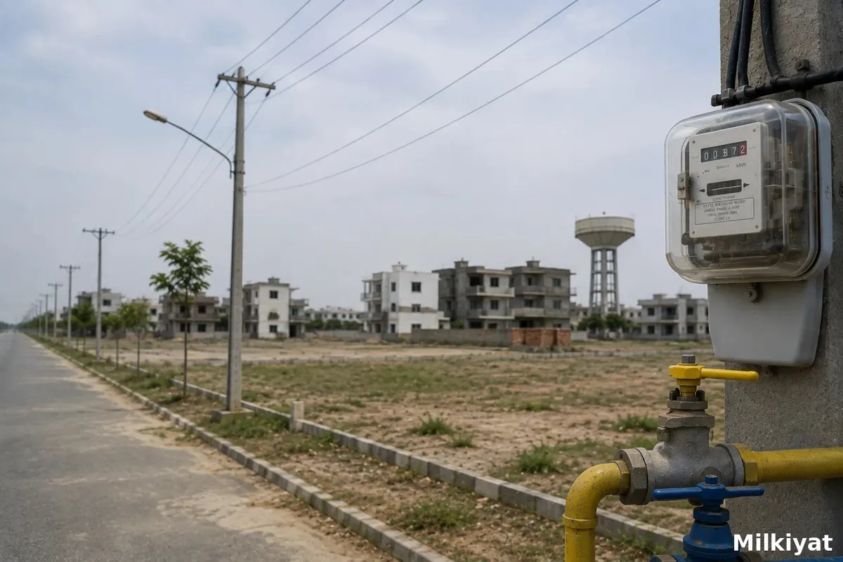 How to Check Whether Utilities Are Actually Available at a Plot