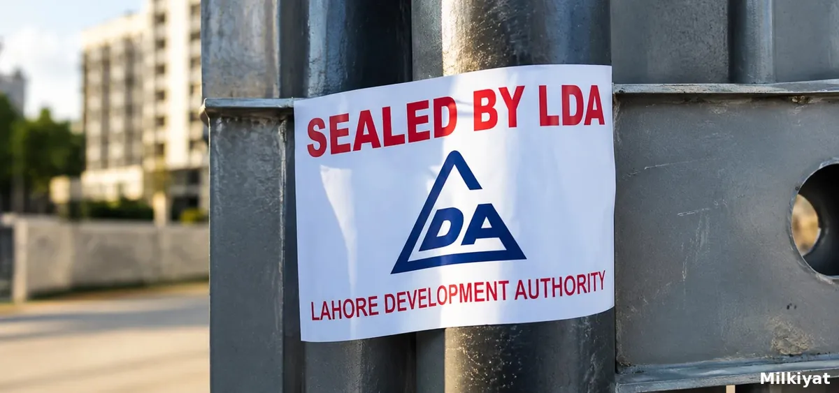 LDA Seals 81 Lahore Properties Over Illegal Commercial Use and Unpaid Fees