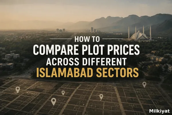 How to Compare Plot Prices Across Different Islamabad Sectors