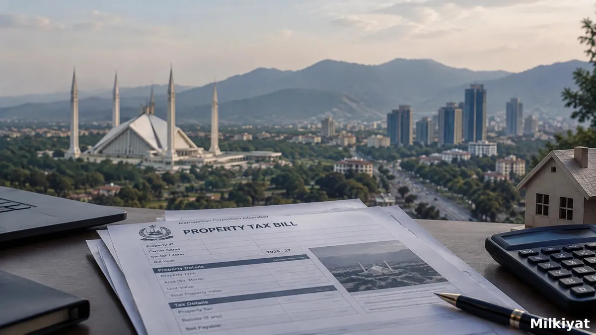 MCI to Issue Islamabad's 2026–27 Property Tax Bills Within 10 Days: What Changes for Owners