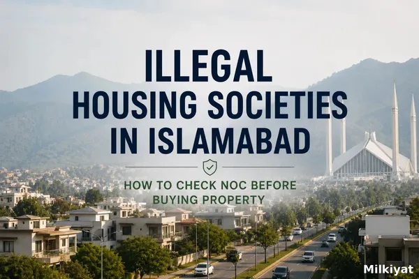 Illegal Housing Societies in Islamabad: How to Check NOC Before Buying Property
