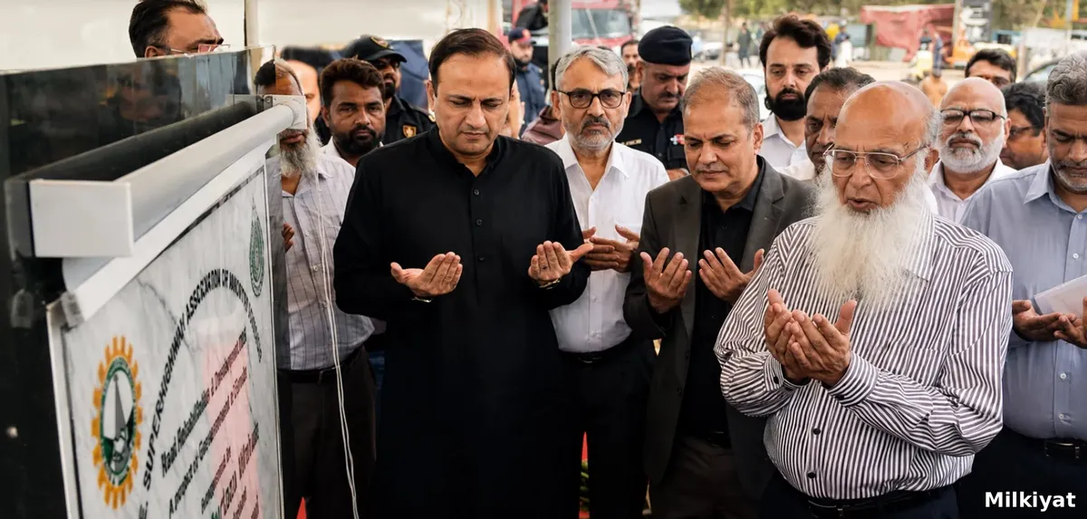 Rs700m Infrastructure Upgrade Begins in Karachi's SITE-Superhighway Industrial Area