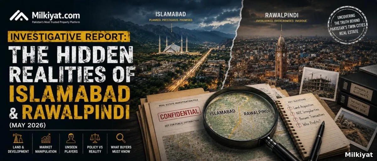 Investigative Report: The Hidden Realities of Islamabad Real Estate (May 2026)