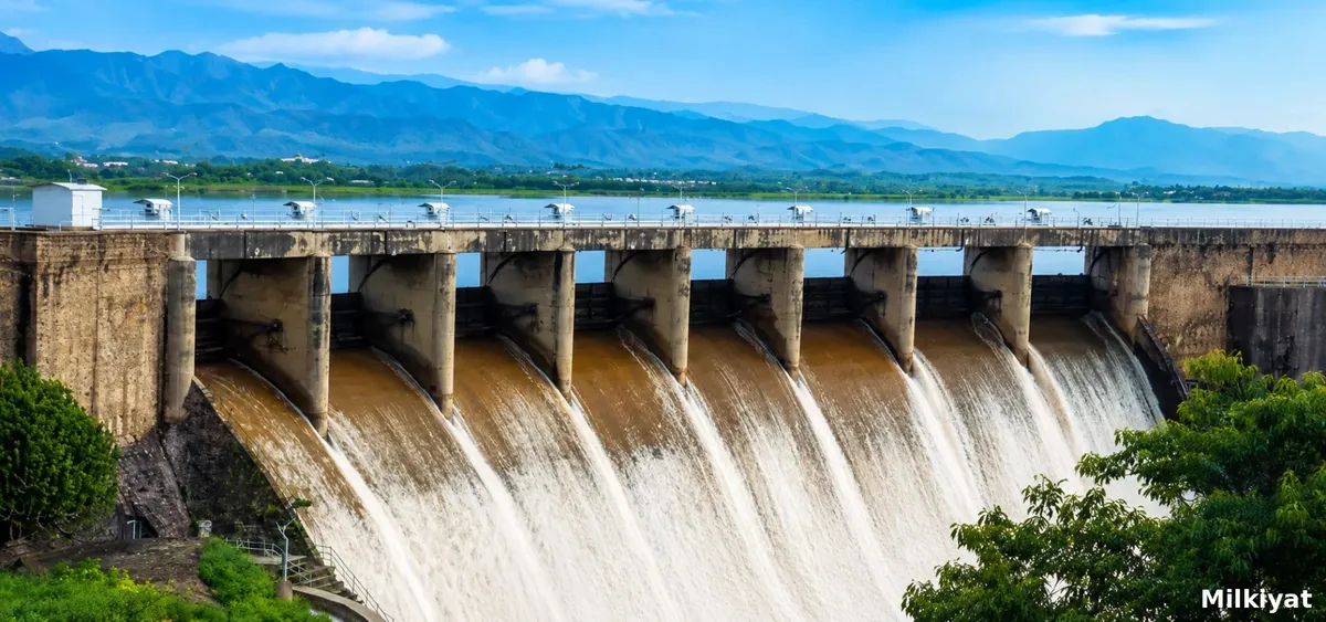 Rawal Dam Spillways Opened for the Third Time This Year After Reservoir Nears Capacity