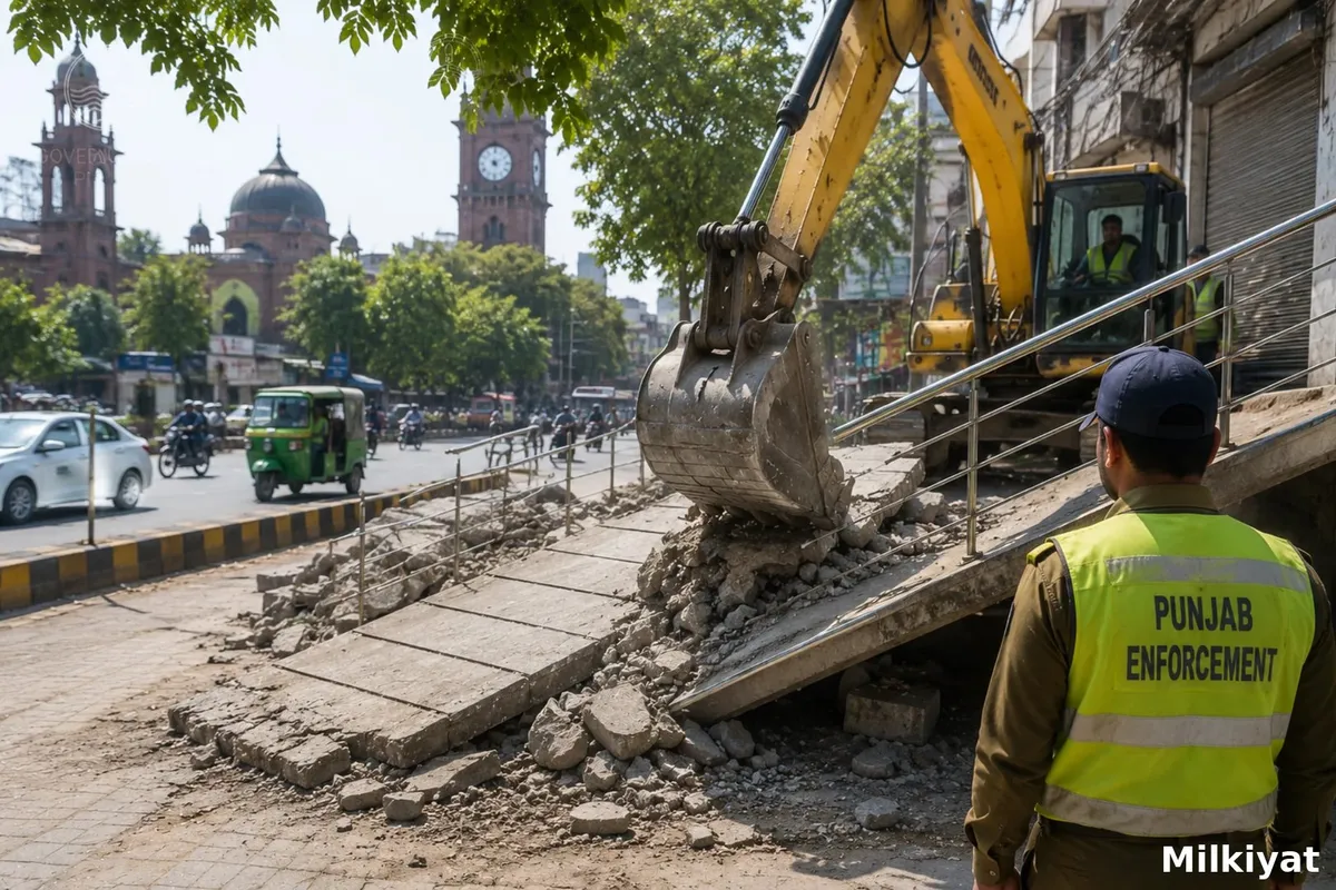 Punjab Orders Crackdown on Illegal Ramps and Road Obstructions Across Major Cities